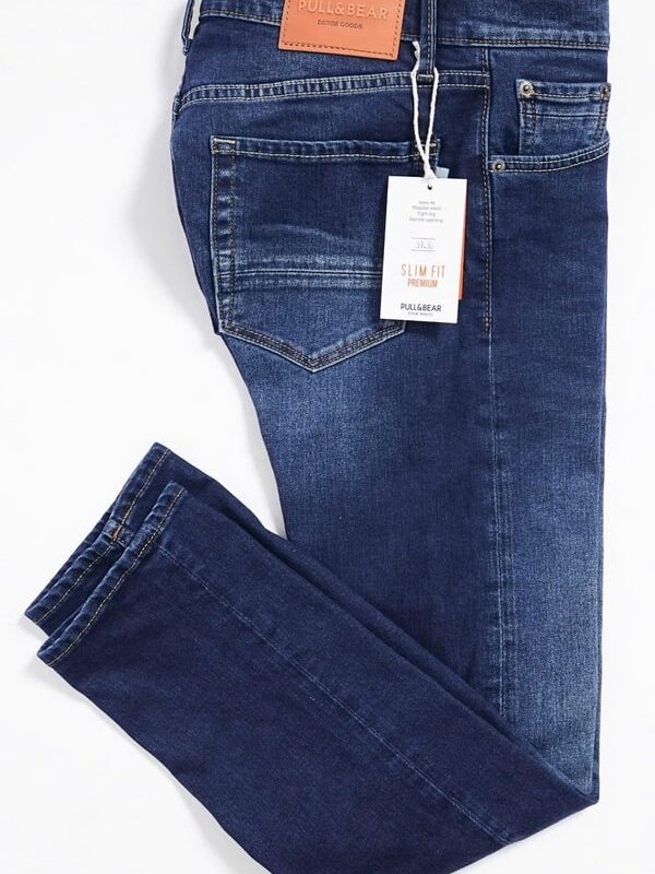 Chuyên sỉ quần jean Pull bear xanh đậm
