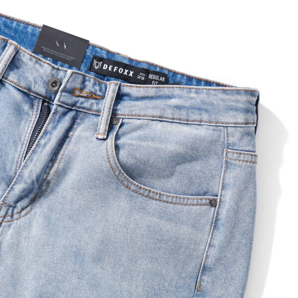 Quần jean Defoxx xanh bạc 250530 - Ảnh 3