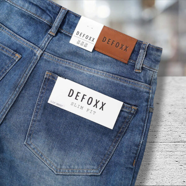 Quần short jean defoxx wash đá