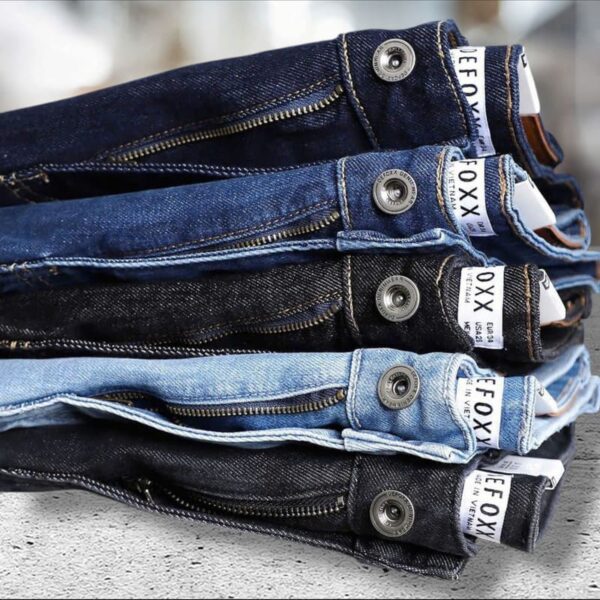 Quần short jean defoxx wash đá - Ảnh 5