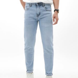 Quần jean DEFOXX xanh bạc 250601