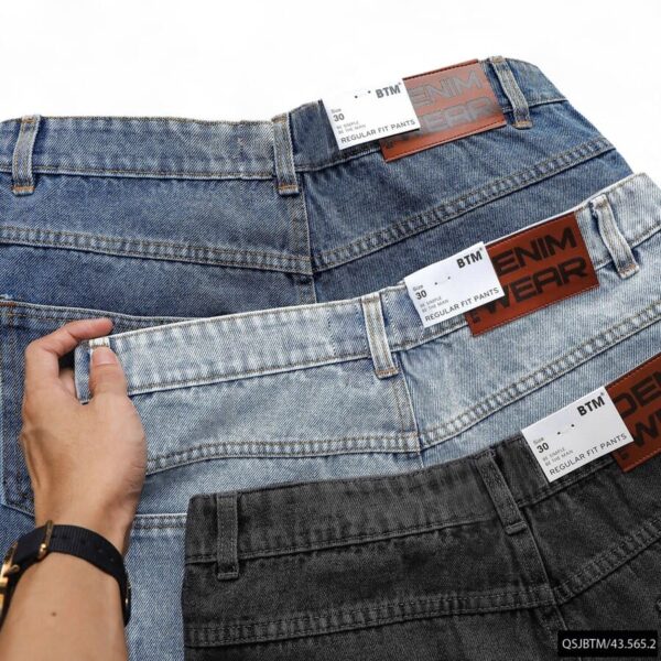 Quần short jean BTM cotton không co giãn - Ảnh 9