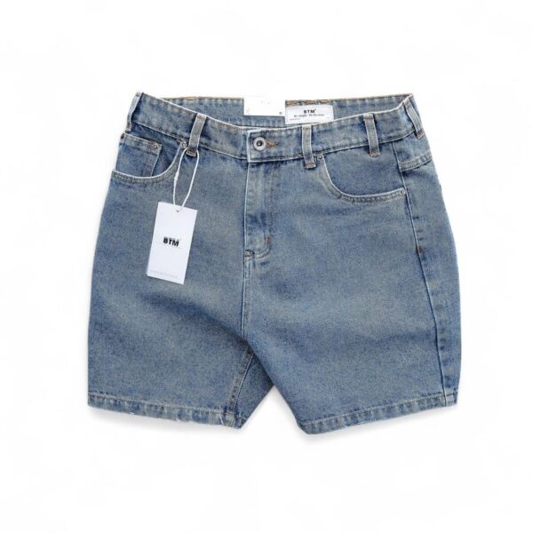 Quần short jean BTM cotton không co giãn - Ảnh 12
