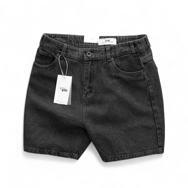 Quần short jean BTM cotton không co giãn - Ảnh 7