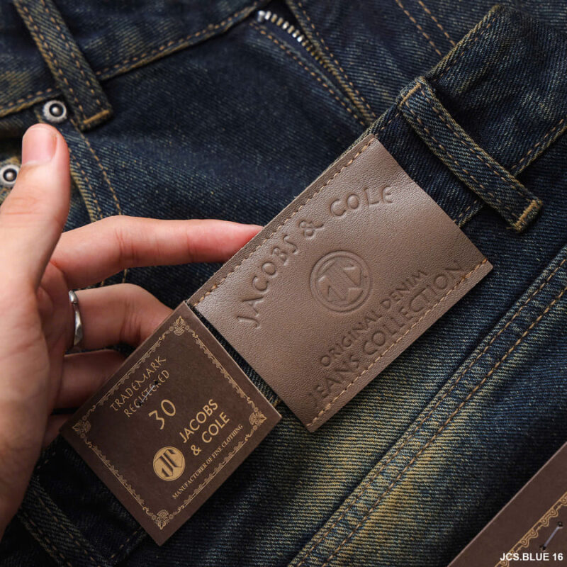 Quần jean Jacobs Cole wash đậm JCS.BLUE16
