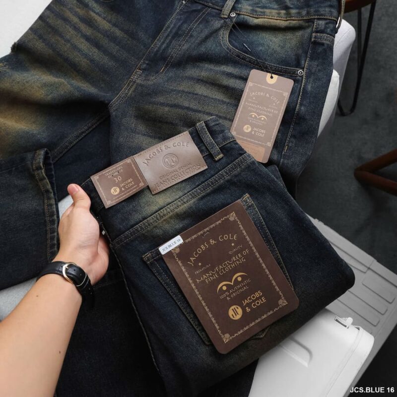 Quần jean Jacobs Cole wash đậm JCS.BLUE16 - Ảnh 5