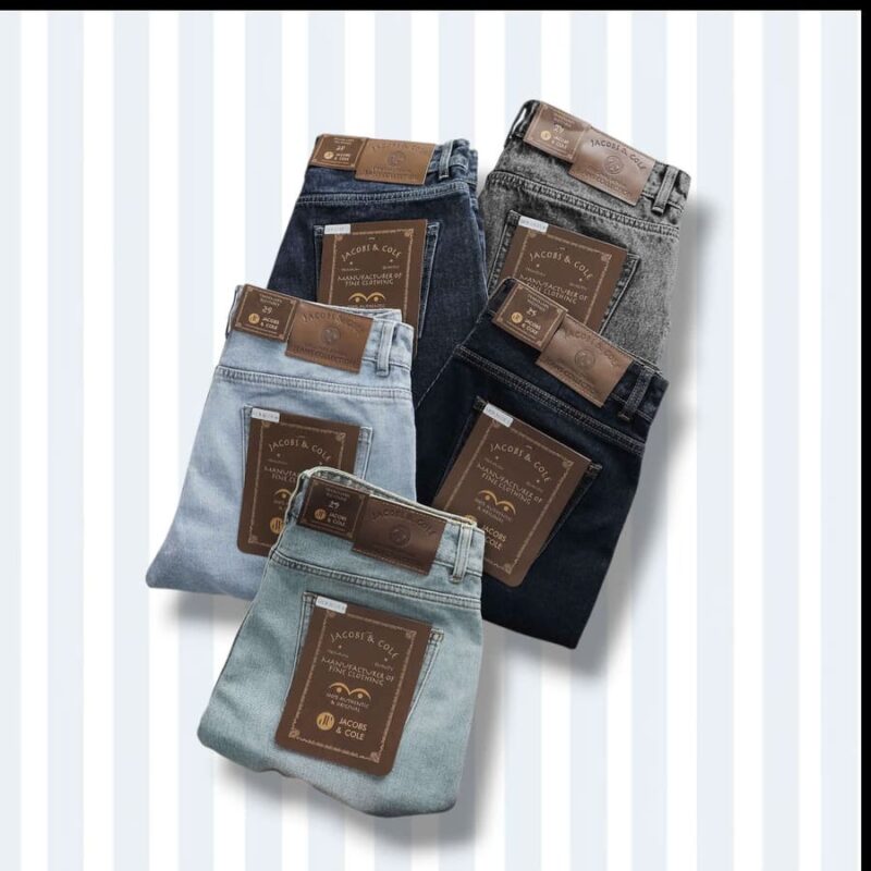Quần short jean jacobs Cole xanh đậm co giãn nhẹ - Ảnh 2