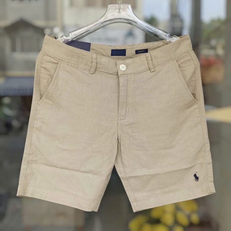 Quần short linen nam size 36 (85–92kg) - Ảnh 2