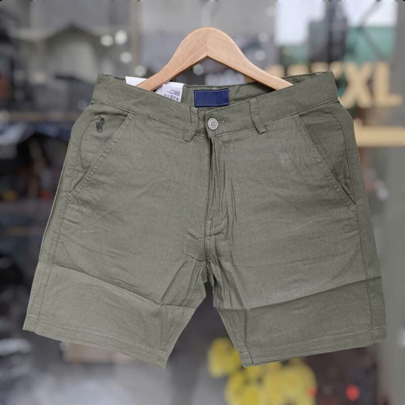 Quần short linen nam size 36 (85–92kg) - Ảnh 6